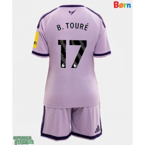 Newcastle United Bazoumana Toure #17 Replika Babytøj Tredje sæt Børn 2026-27 Kortærmet (+ Korte bukser)